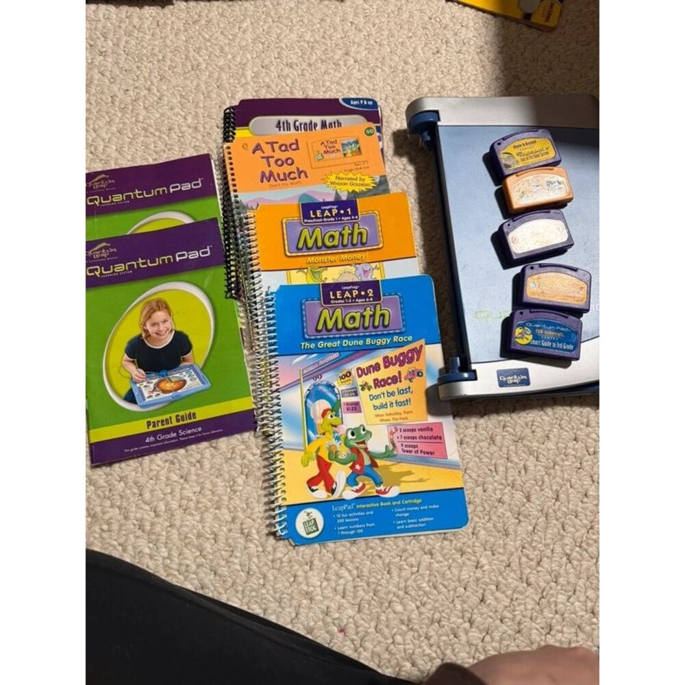 Leappad and mismatched cartridges/books